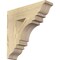 Ekena Millwork Merced Traditional Rough Sawn Bracket, Douglas Fir, 4"W x 16"D x 16"H BKT04X16X16MRC01RDF - alternate 1